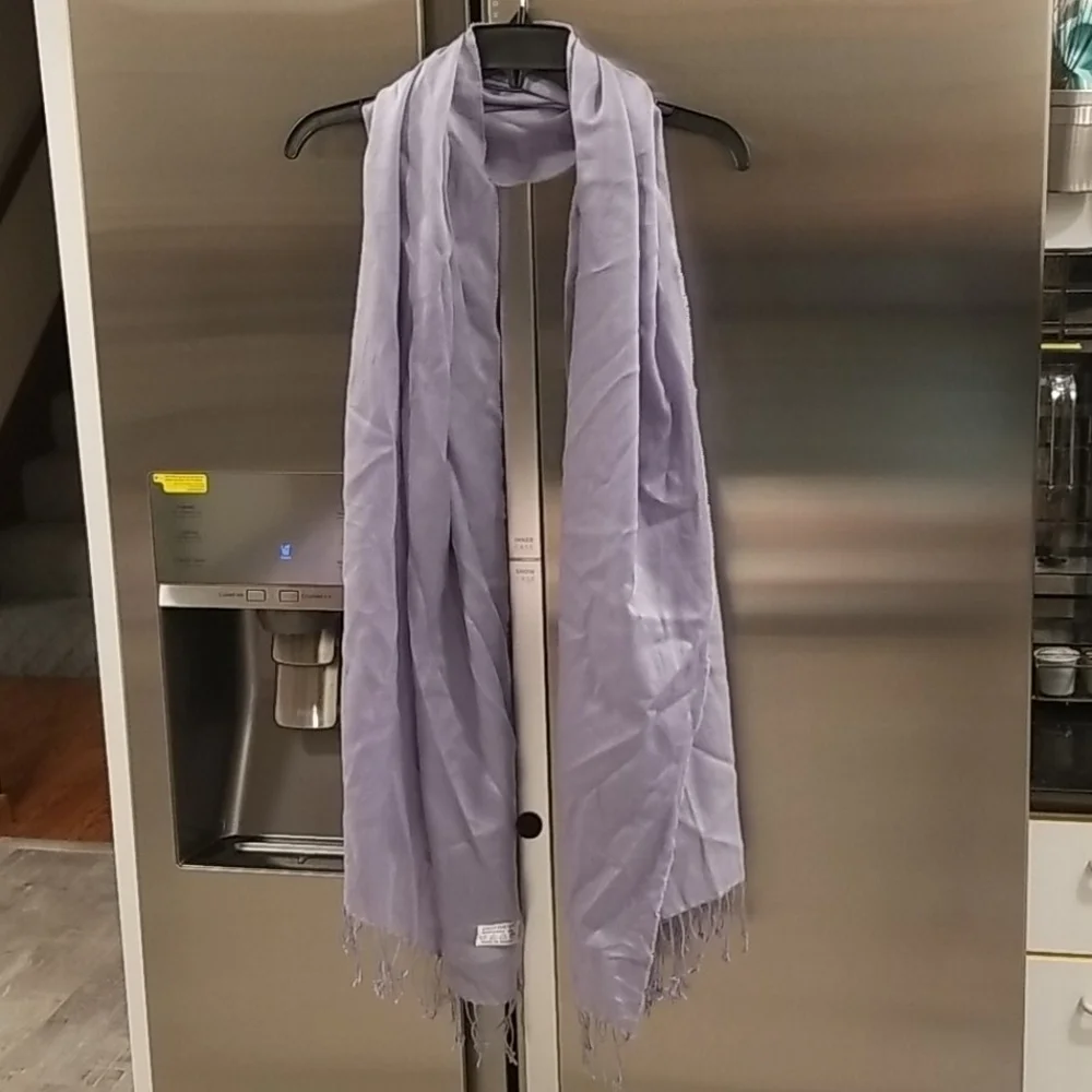 💕PASHMINA💕 Lavender Fringe Scarf